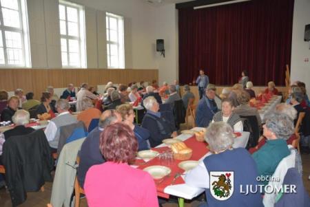 Srečanje starejših občanov KS Cven 3